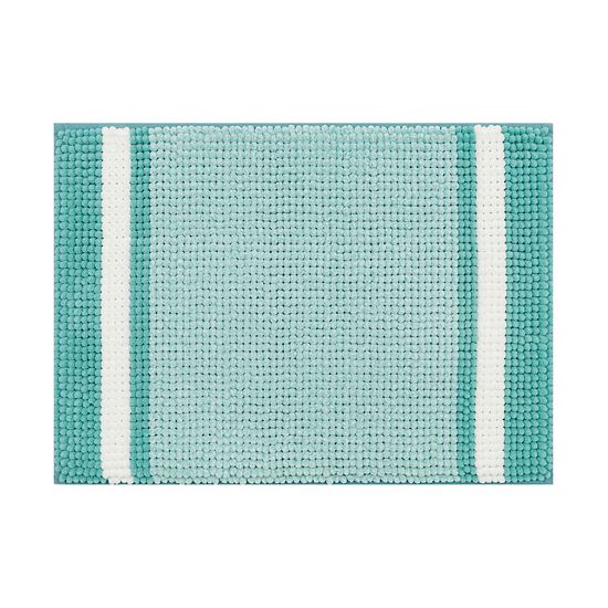 The Big One® Chenille Stripe Memory Foam Bath Mat