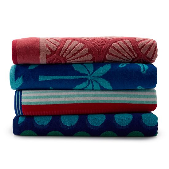 The Big One® Deco Tile Beach Towel