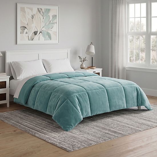 The Big One® Plush Down-Alternative Reversible Comforter