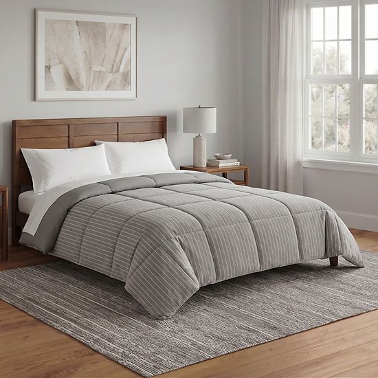 The Big One® Plush Down-Alternative Reversible Comforter