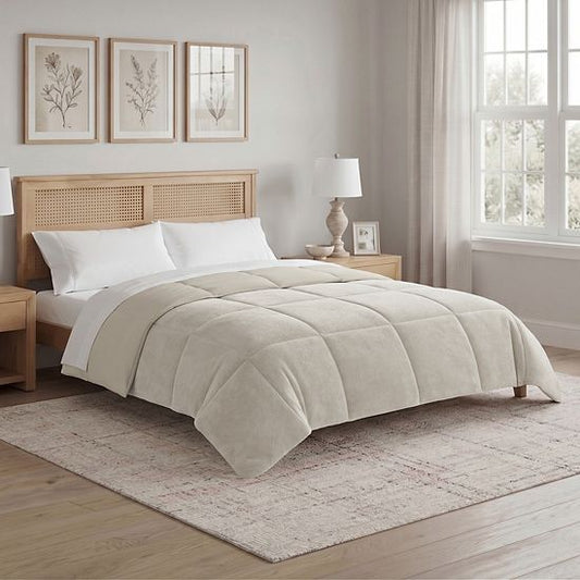 The Big One® Plush Down-Alternative Reversible Comforter