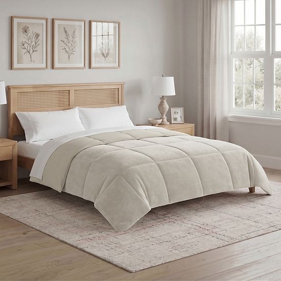The Big One® Plush Down-Alternative Reversible Comforter