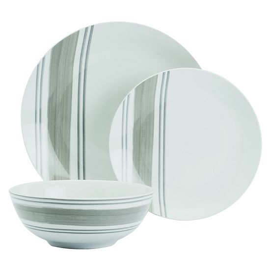 The Big One® Farm Stripe 12-pc. Dinnerware Set