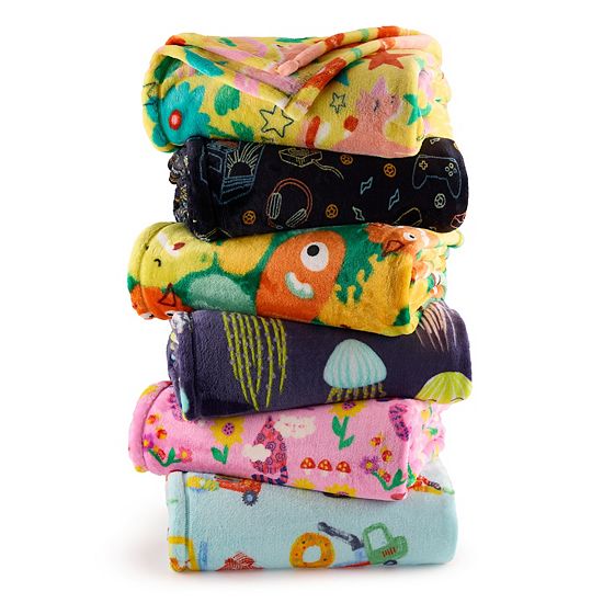 The Big One Kids™ Oversized Supersoft Plush Throw