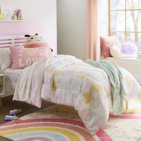 The Big One Kids™ Rug Rainbow Washable Shag