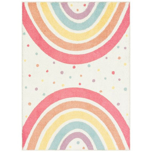 The Big One Kids™ Rug Rainbow Washable Shag