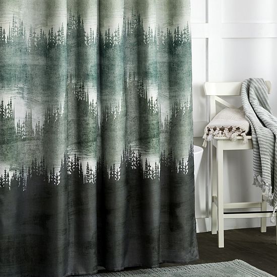The Big One® Mountain Mist Shower Curtain