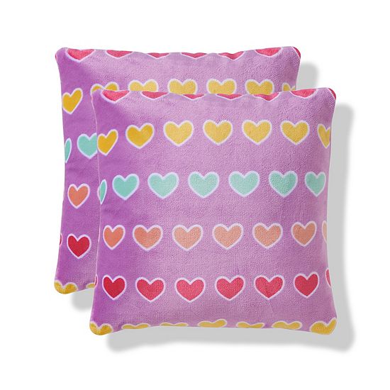 The Big One Kids™ Printed Plush 2-Pack Pillow Set