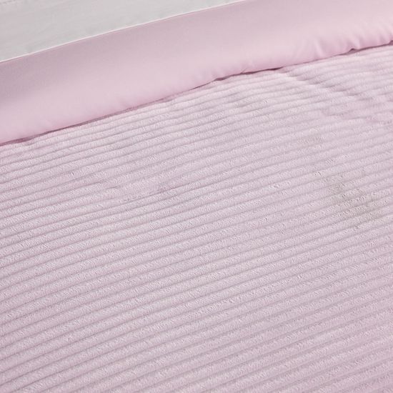 The Big One Kids™ Shay Ribbed Cozy Plush Comforter Set With Shams