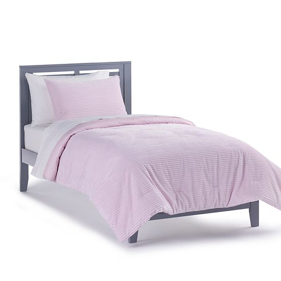 The Big One Kids™ Shay Ribbed Cozy Plush Comforter Set With Shams