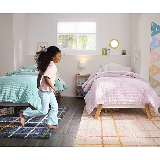 The Big One Kids™ Shay Ribbed Cozy Plush Comforter Set With Shams