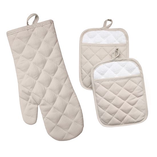 The Big One® 3-pc. Oven Mitt & Pot Holder Set