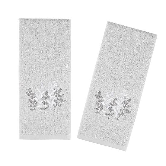 The Big One® Andover Leaves 2 Pack Hand Towel