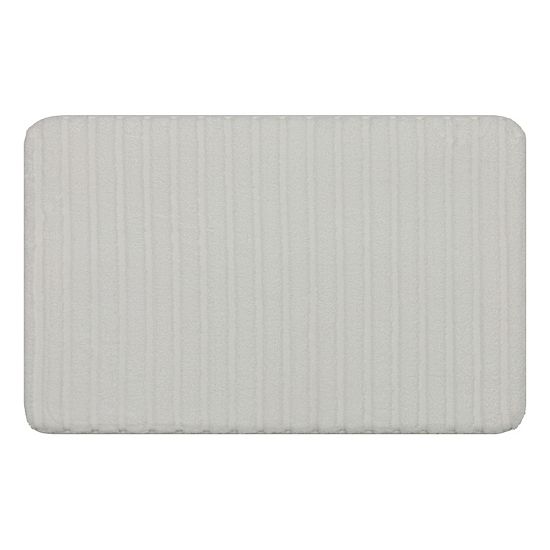 The Big One® Plush Stripe Memory Foam Bath Mat