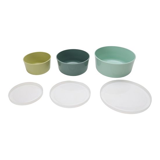 The Big One® Prep Bowls With Lids 3-Piece Set