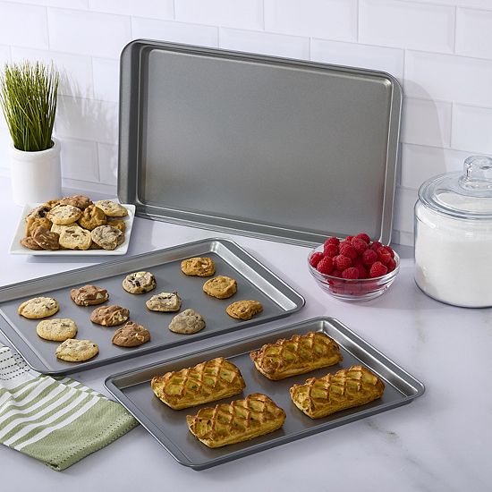 The Big One® 3-pc. Nonstick Cookie Sheet Set