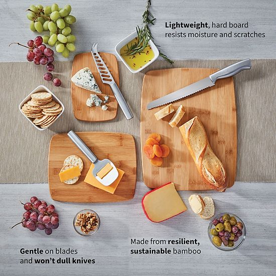 The Big One® 3-pc. Bamboo Cutting Board Set