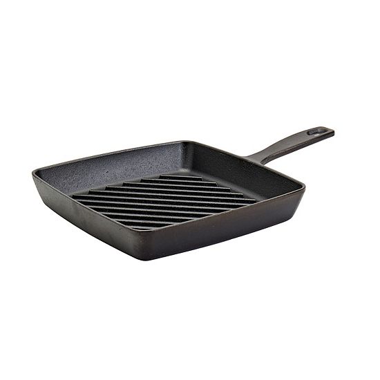 The Big One® 9.8-in. Pre-Seasoned Cast-Iron Grill Pan