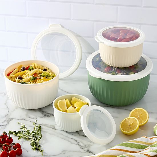 The Big One 4 Nesting Bowls & Lids
