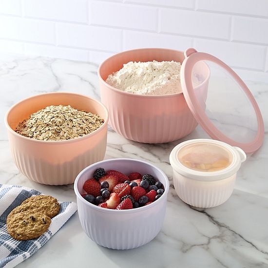 The Big One 4 Nesting Bowls & Lids