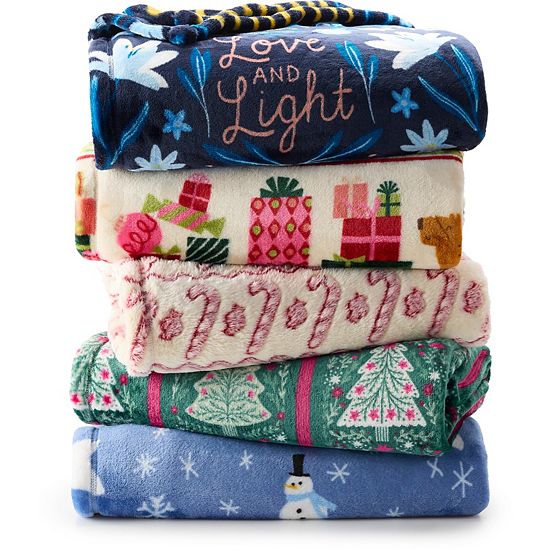 The Big One® Hanukkah Oversized Supersoft Plush Throw Blanket