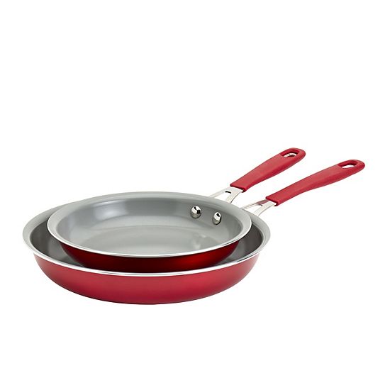 The Big One® Silicone Ceramic 2-pc. Skillet Set