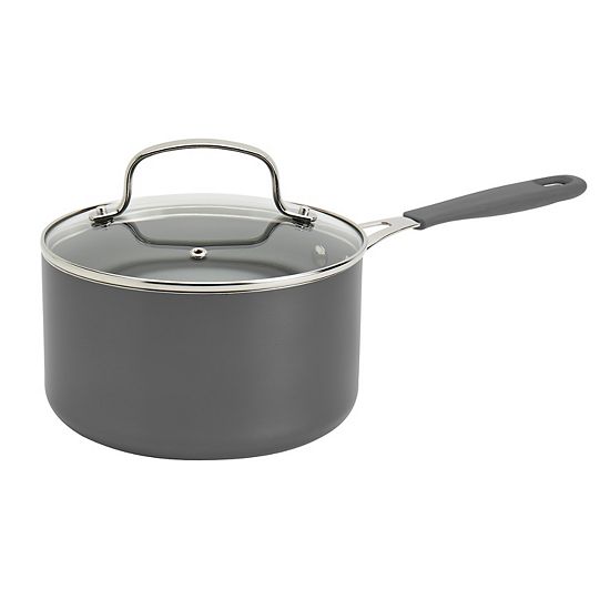 The Big One® Silicone Ceramic 2.5-qt. Sauce Pan With Lid