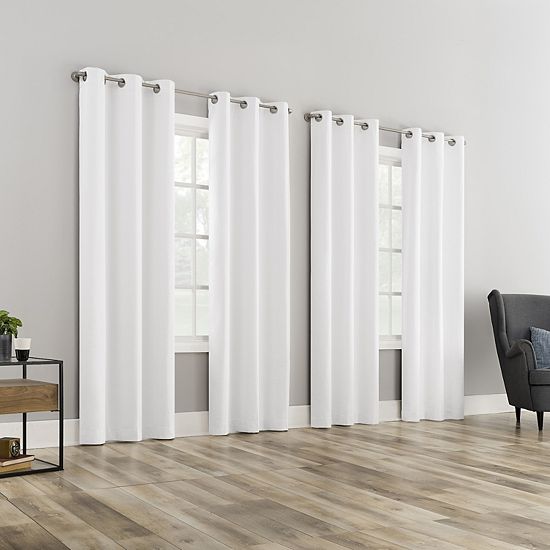 The Big One® Denelle Textured Blackout 4-Pack Window Curtain Set