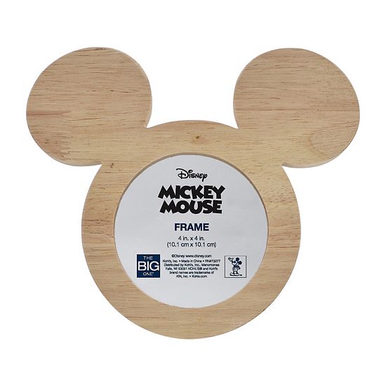 Disney's Mickey Mouse Head 4" X 4" Photo Frame By The Big One®
