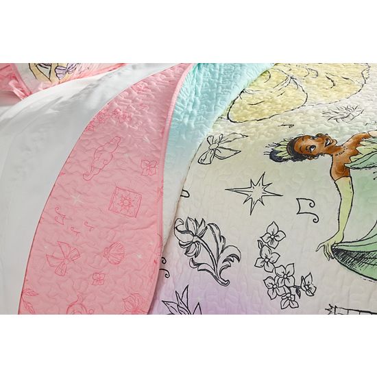 The Big One® Disney Princess Ruffle Quilt Set