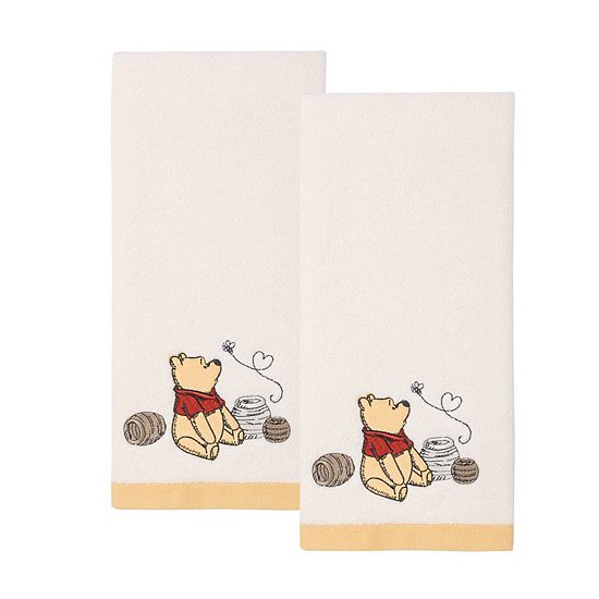 The Big One® Disney's Winnie The Pooh & Honey Bee Hand Towel 2-pk.