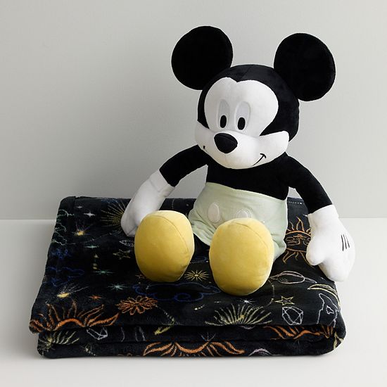 The Big One Kids™ Disney's Mickey Mouse Glow-In-The Dark Buddy & Throw